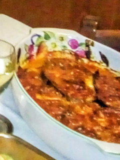 Una foto de Berenjenas al horno