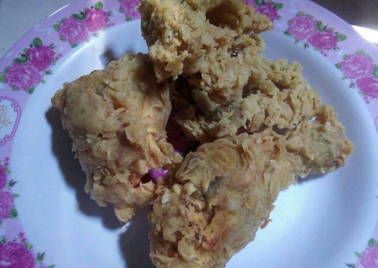 Bagaimana Menyiapkan Ayam Krispi ala KFC, Lezat Sekali