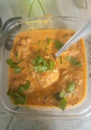 A picture of #Stuffed paneer curry in different style.