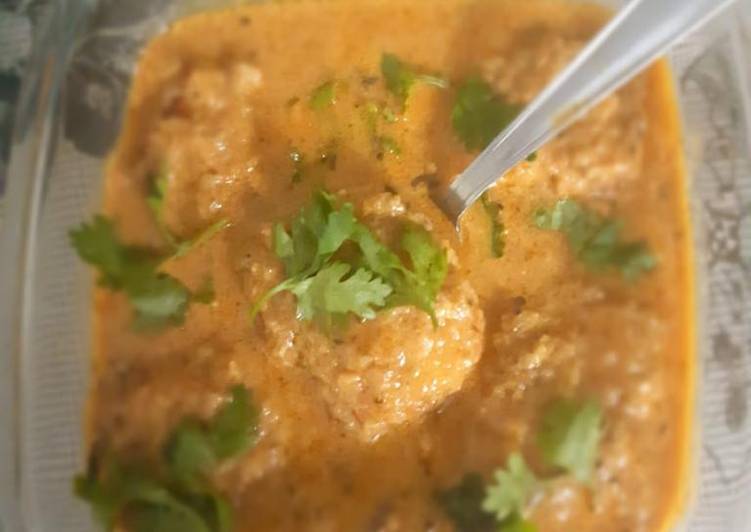 Steps to Prepare Quick #Stuffed paneer curry in different style
