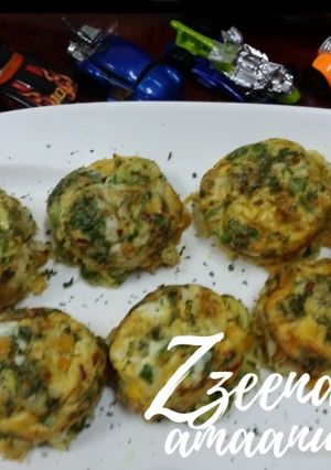 A picture of Maggi Savoury Muffins.