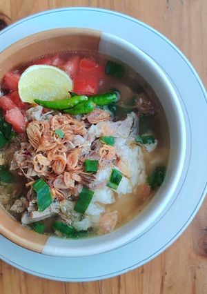 Foto resep 598. Soto Sapi Bening