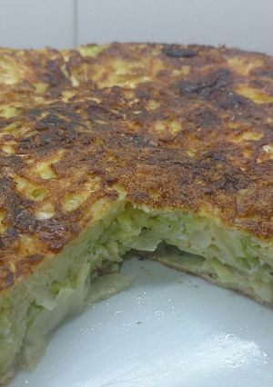 Una foto de Tortilla de repollo