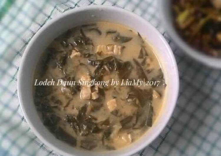 Bahan Lodeh Daun Singkong | Resep Bumbu Lodeh Daun Singkong Yang Lezat Sekali