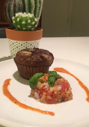 Una foto de Muffin de maíz 🌽