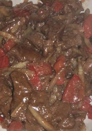Foto resep Sapi Lada Hitam
