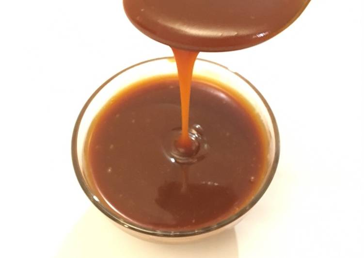 How to Prepare Super Quick Homemade Caramel sauce