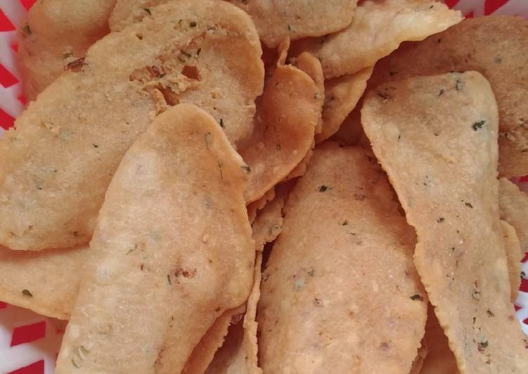 Easiest Way to Make Yummy Keripik Bawang Keju Renyah ❤️