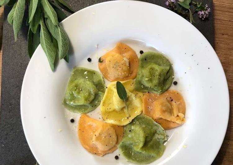 Tris di  ravioli 🥟 #iorestoacasa