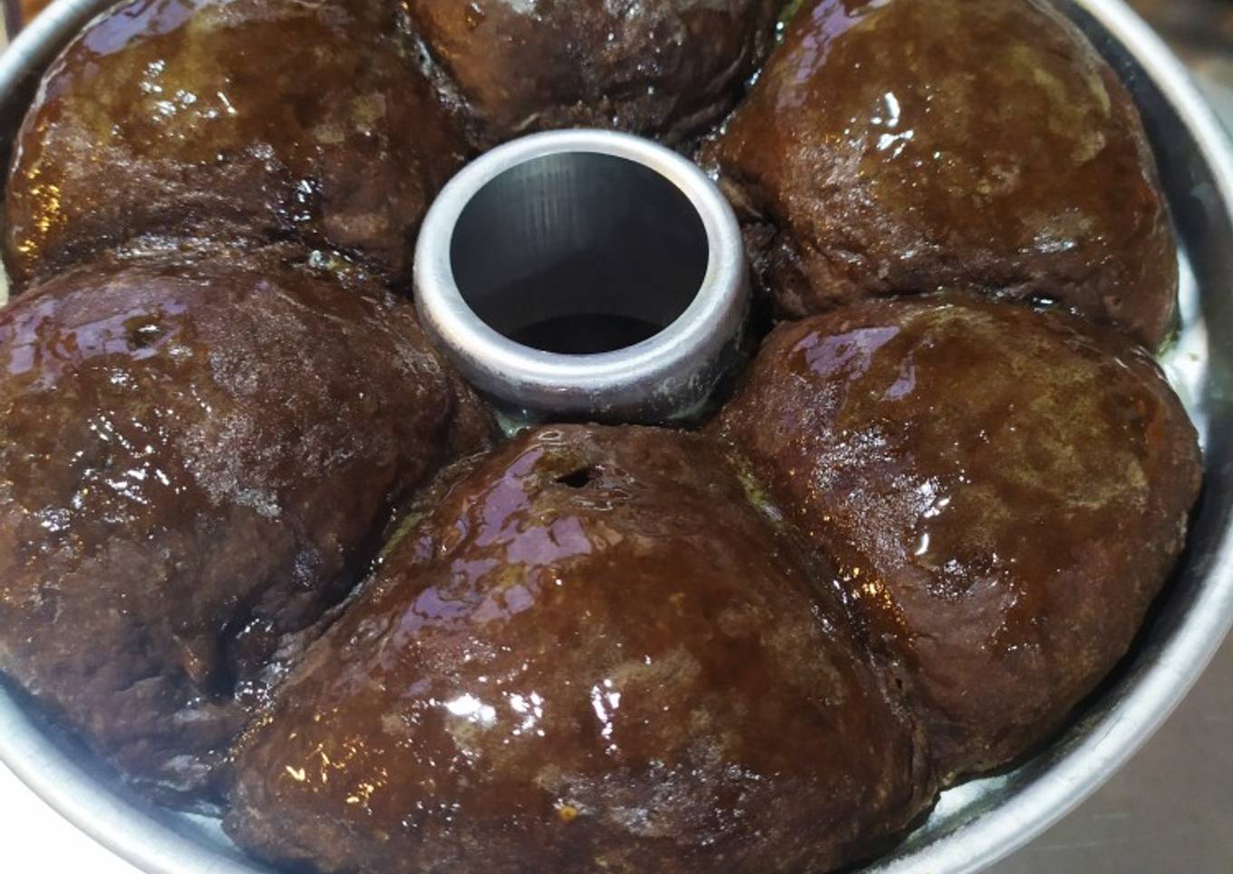Roti Sobek Coklat Metode TangZhong