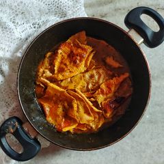 A picture of Papad Curry.