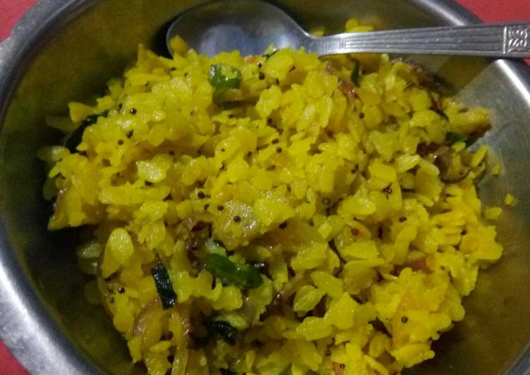 How to Prepare Any-night-of-the-week Onion Poha