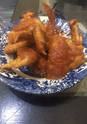 Foto resep Sayap ayam bumbu manis pedas