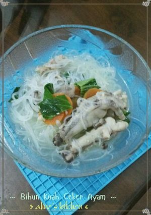 Foto resep Bihun Kuah Ceker ayam