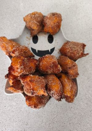 Una foto de Buñuelos de Boniato