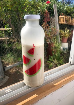 Una foto de Leche de coco 🥥 (con coco rallado)