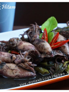 Foto resep Cumi masak hitam