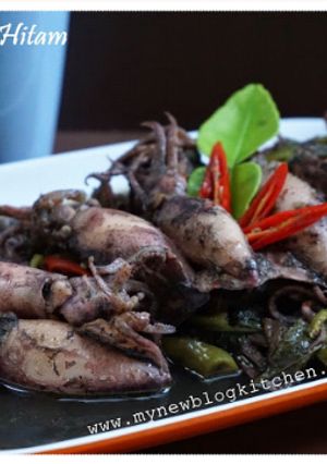 Foto resep Cumi masak hitam