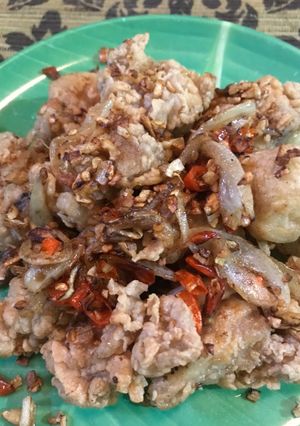 Foto resep Ayam tepung cabe garam