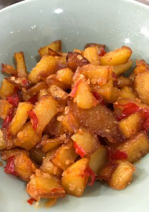 Foto resep Kentang balado 🌸