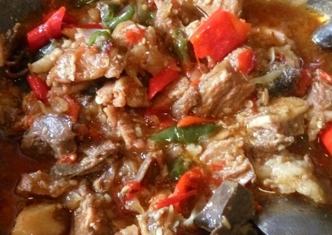 Resep Krengseng Oseng Daging ala moms Nielam Anti Gagal