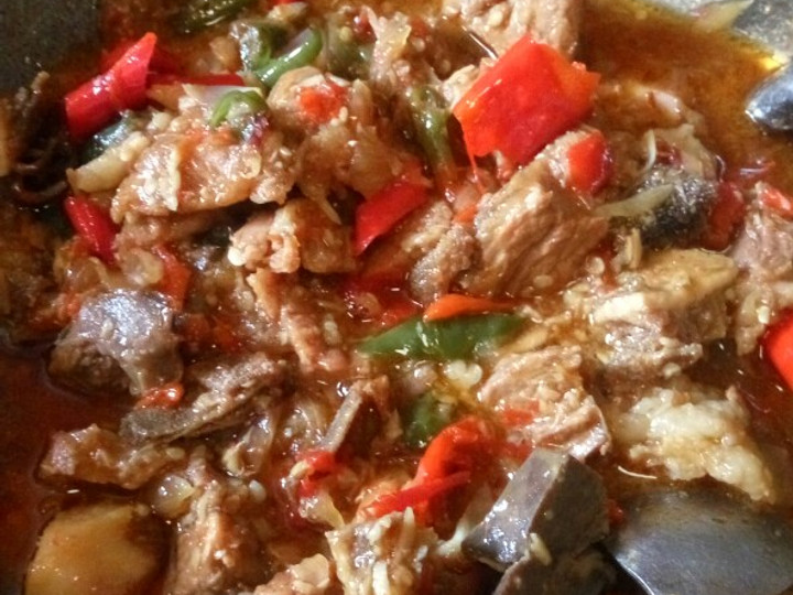 Resep Krengseng Oseng Daging ala moms Nielam Anti Gagal