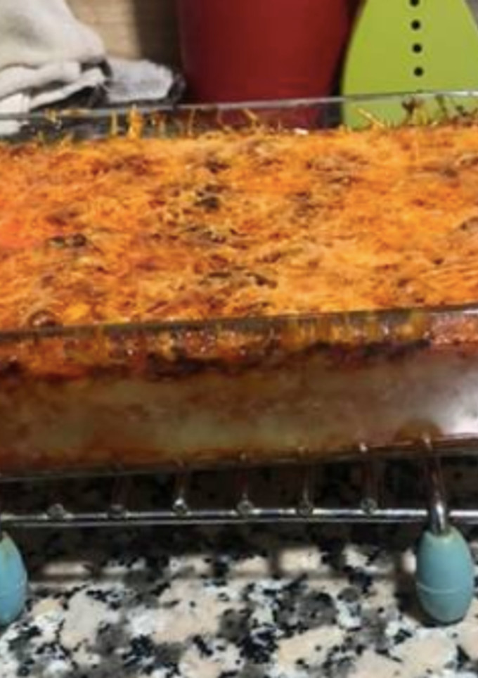 Una foto de Pastel de carne y puré de patata