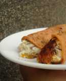Paleo: Salami wrapped frittata