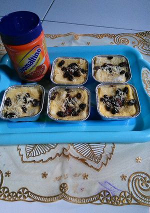 Foto resep Puding Roti Ovomaltine