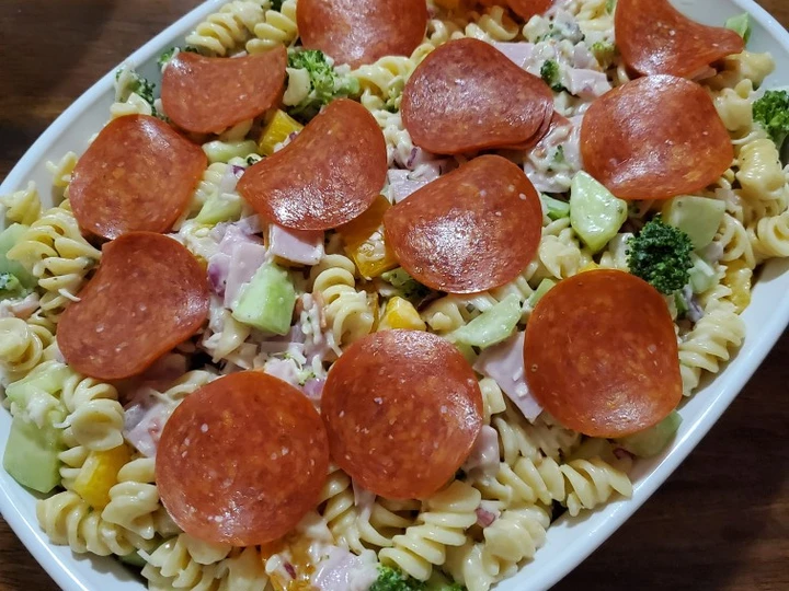 Easy Way Make Recipe All-In Italian Pasta Salad that is Perfect, Delicious}