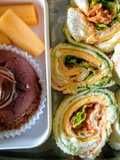 Pinwheel sandwitches/Tricolour Sandwiches