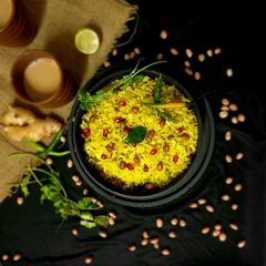 Kanda Poha A picture of Kanda Poha.