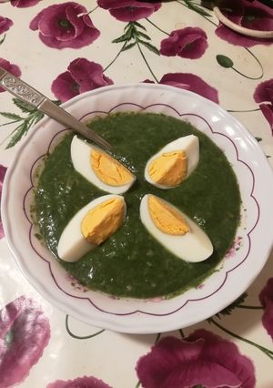 Spenótfőzelék recept fotója