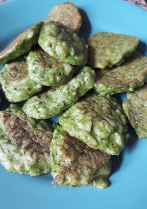 Una foto de Bocadillos de arroz y espinaca