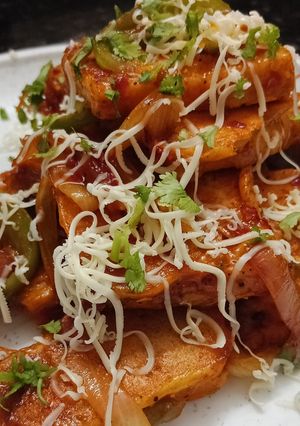 A picture of Cheesy bread.