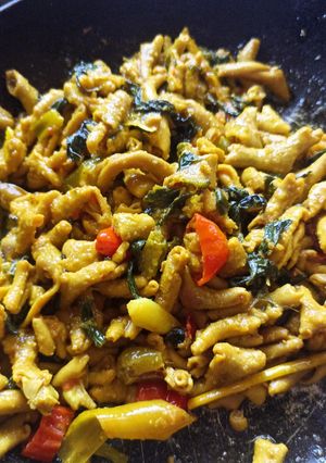 Foto resep Usus bumbu kuning kemangi
