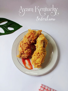 Foto resep 51. Ayam Kentucky Sederhana