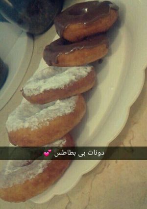 صورة لوصفة دونات ببطاطس