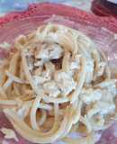Pasta con salsa Alfredo