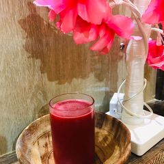 A picture of POMEGRANATE- BEETROOT JUICE.