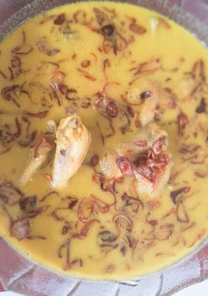 Foto resep Opor kuning ayam simple bgt