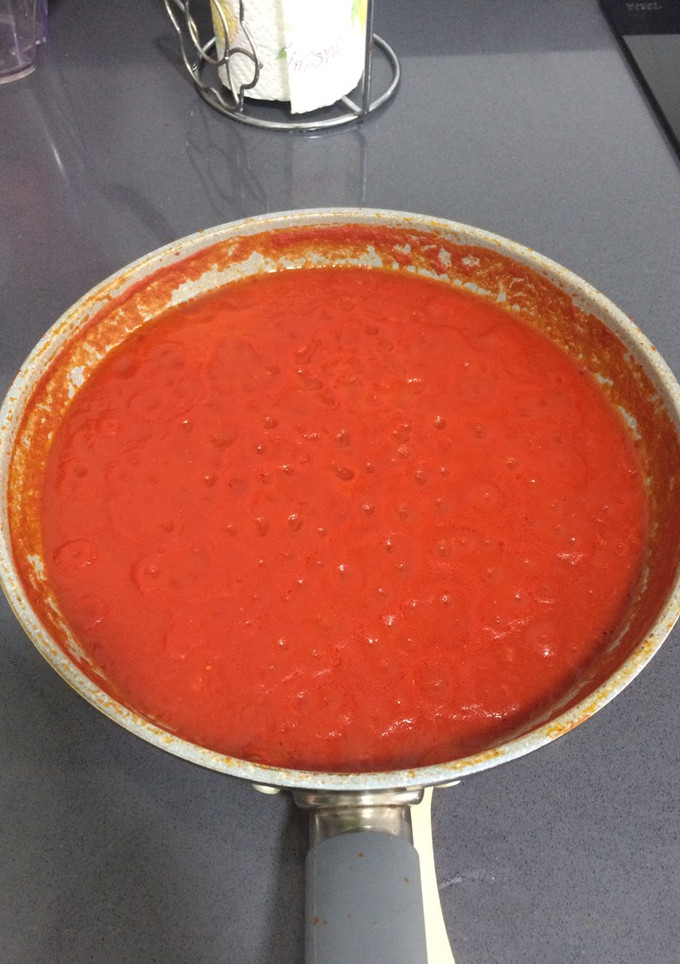 Una foto de Tomate frito casero y fácil