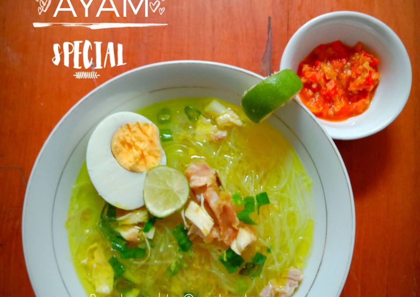 Resep Soto ayam sederhana Anti Gagal