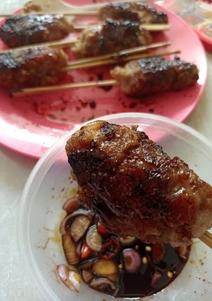 Foto resep Sate buntel tanpa lemak