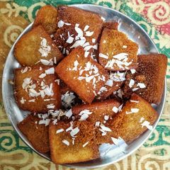 A picture of Sweet Shahi Toast.