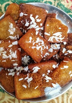 A picture of Sweet Shahi Toast.