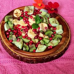 Navratri Masala Fruits A picture of Navratri Masala Fruits.