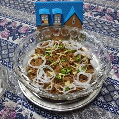 A picture of Fry kabab.