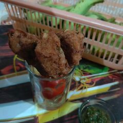 Buckwheat banana fritteres. A picture of Buckwheat banana fritteres..