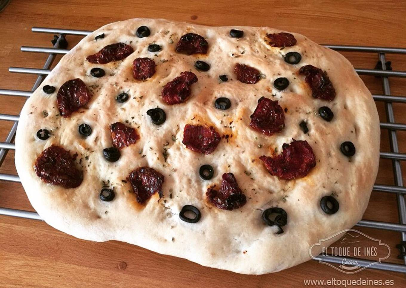 Focaccia de tomates secos